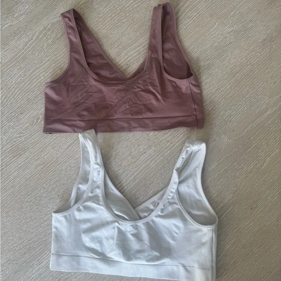 Auden unlined nursing bras, set of 2, large - Picture 3 of 5